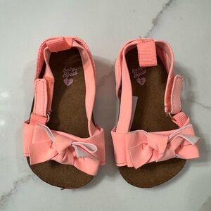 Baby Osh Kosh size 2 Coral sandals